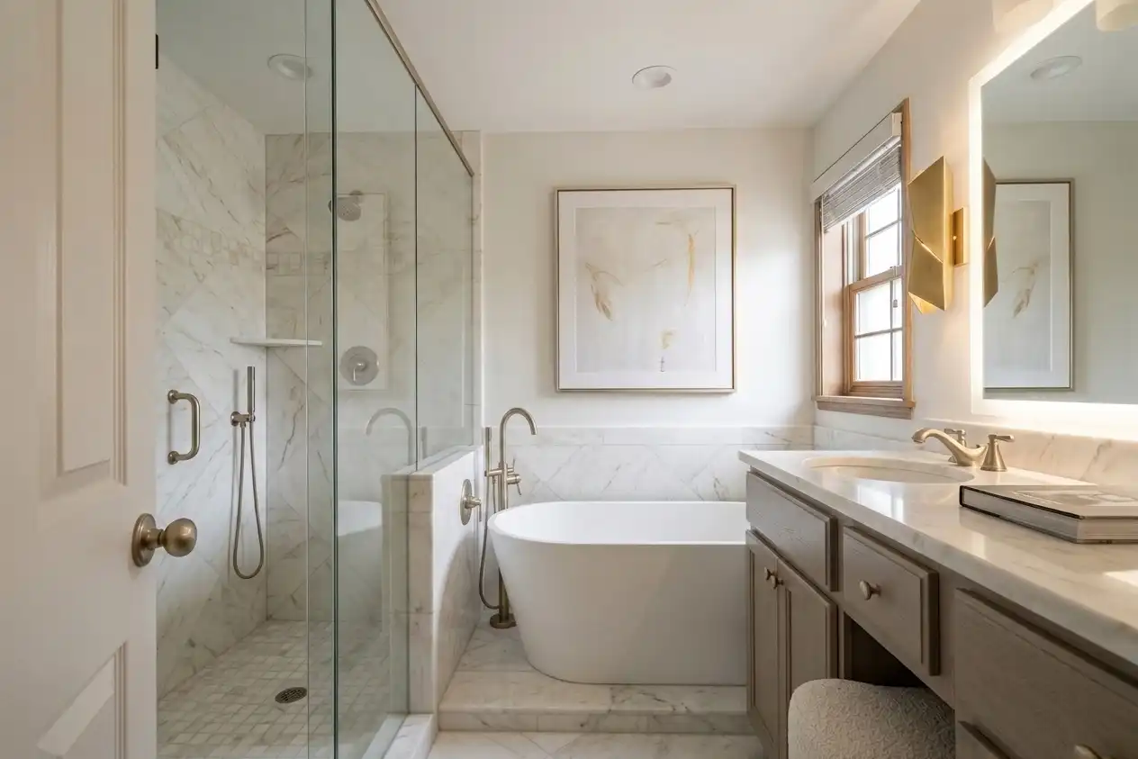 Pelican Bathroom Reno 1 after Remodel by Cutting Edge