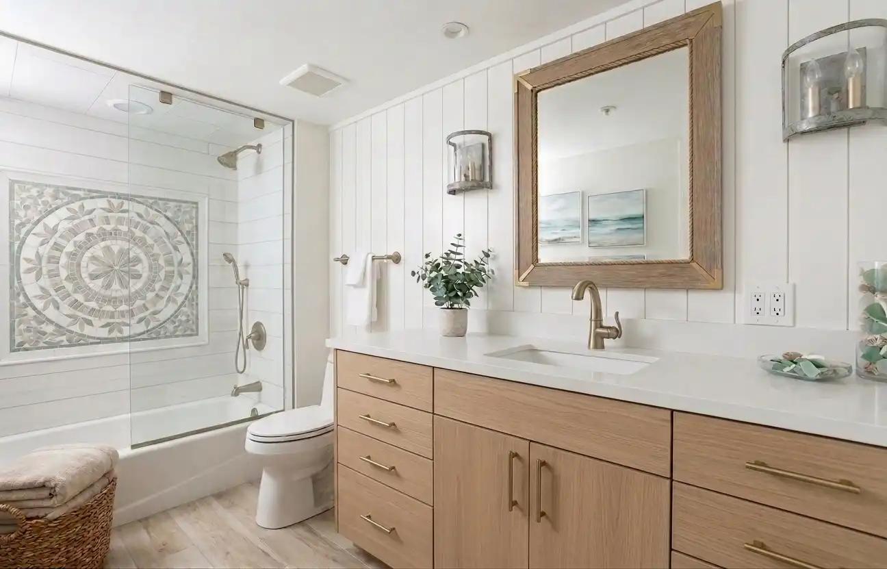 Pelican Bathroom Reno 4 after Remodel by Cutting Edge