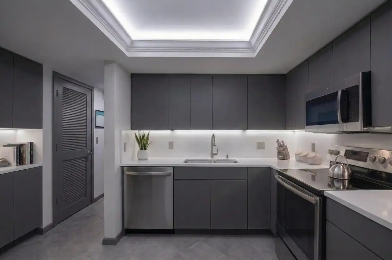 Condo kitchen after renovation - Cutting Edge Kitchen and Bath