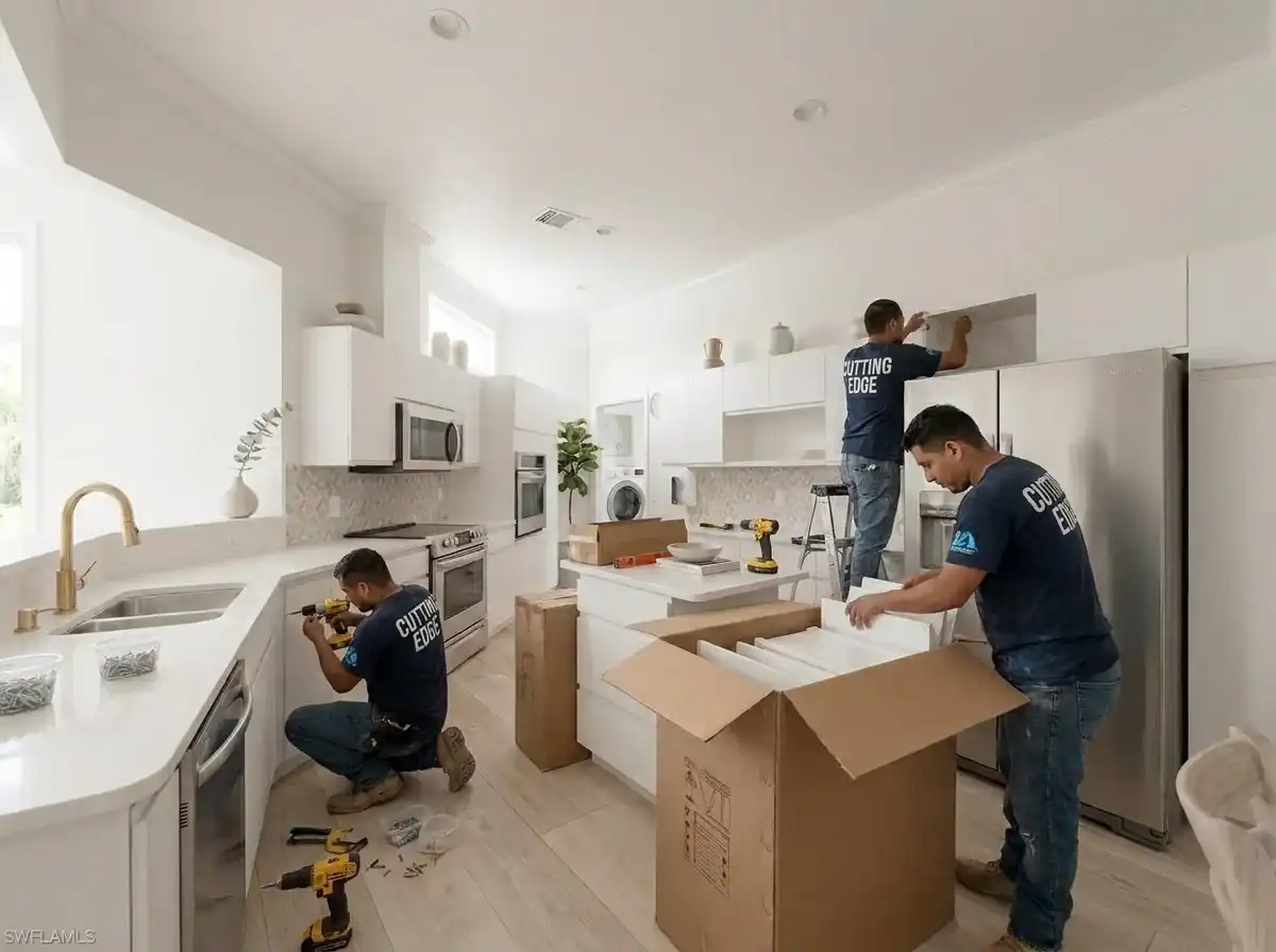 Cabinet Installation — Bonita Springs & Ft Myers Beach FL — Remodel by Cutting Edge