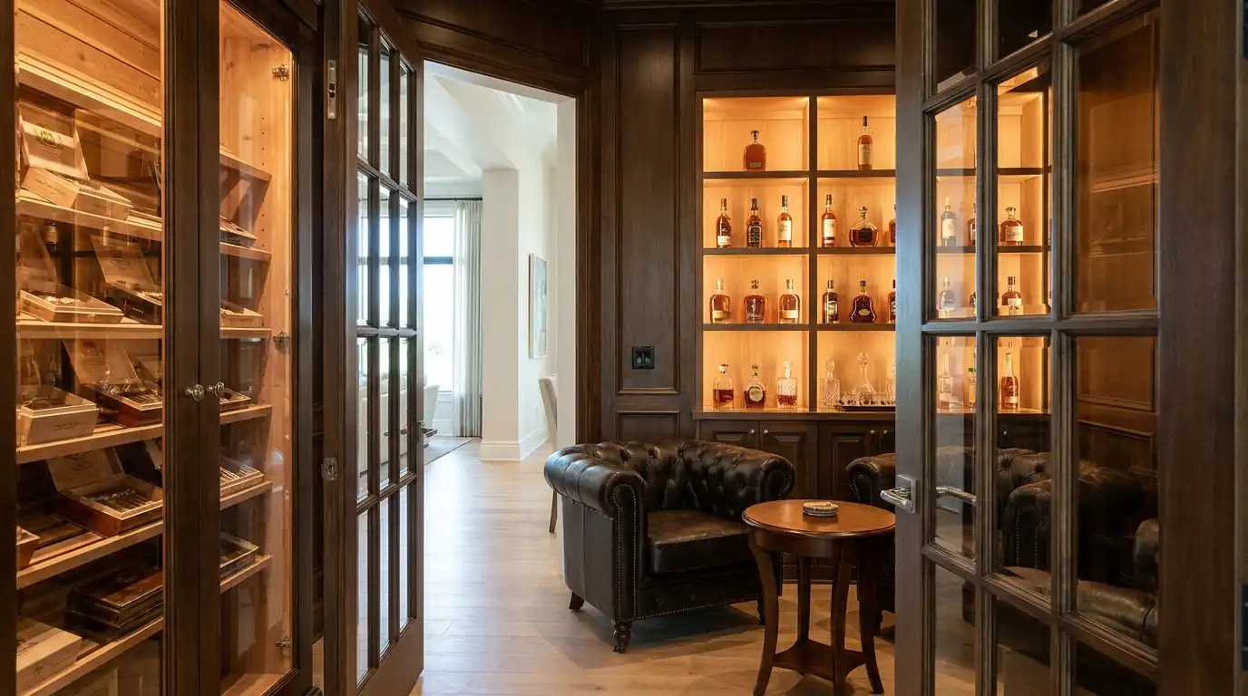 Whiskey and cigar room - Bonita Springs FL