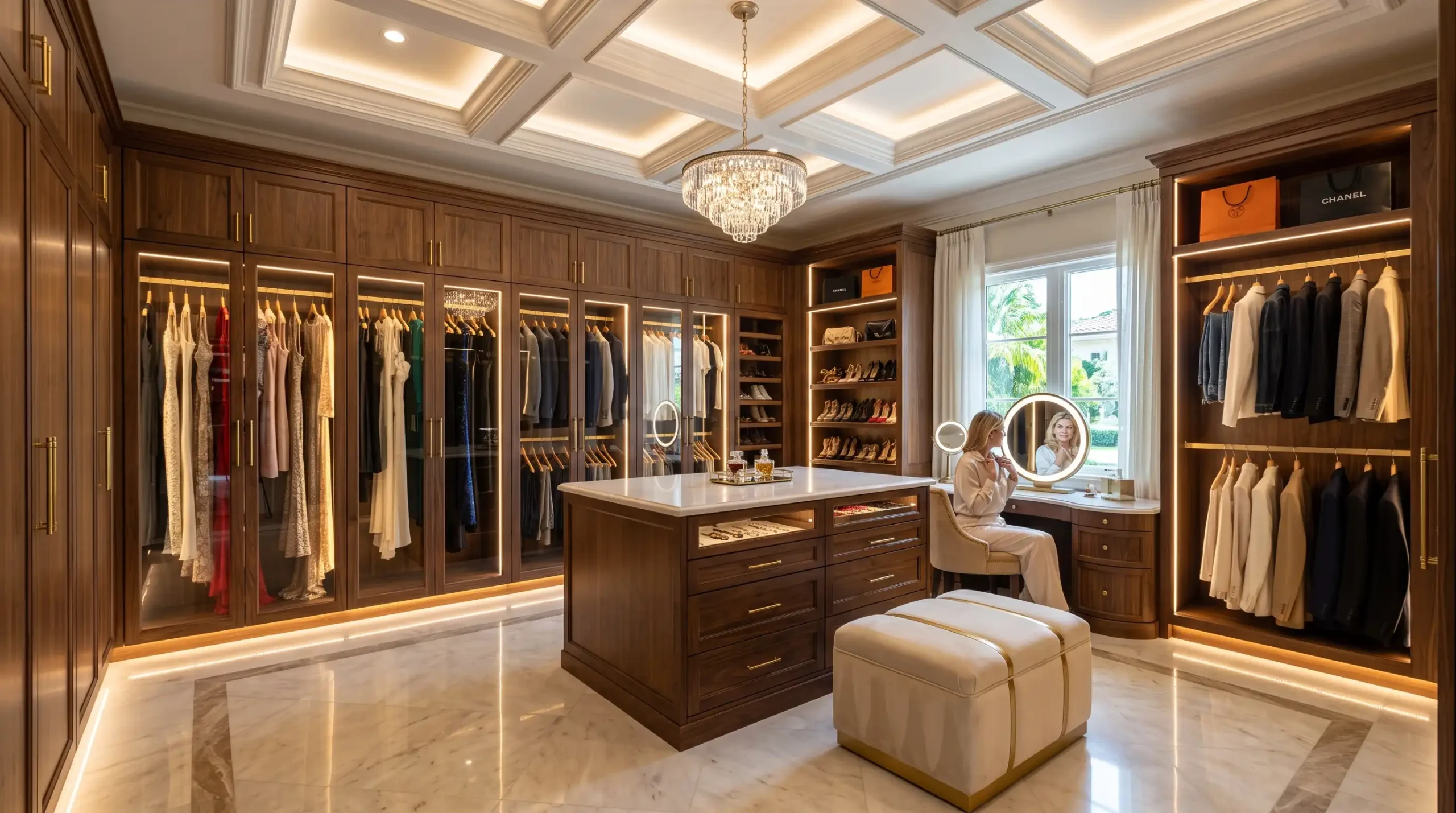 Custom Closet Dressing Room by Cutting Edge Bonita Springs (3)
