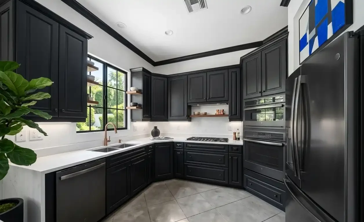 Inset Cabinetry With Transitional Or Estate Level Detailing Kitchen Remodel in Naples, FL by Cutting Edge Contractors project photo 7