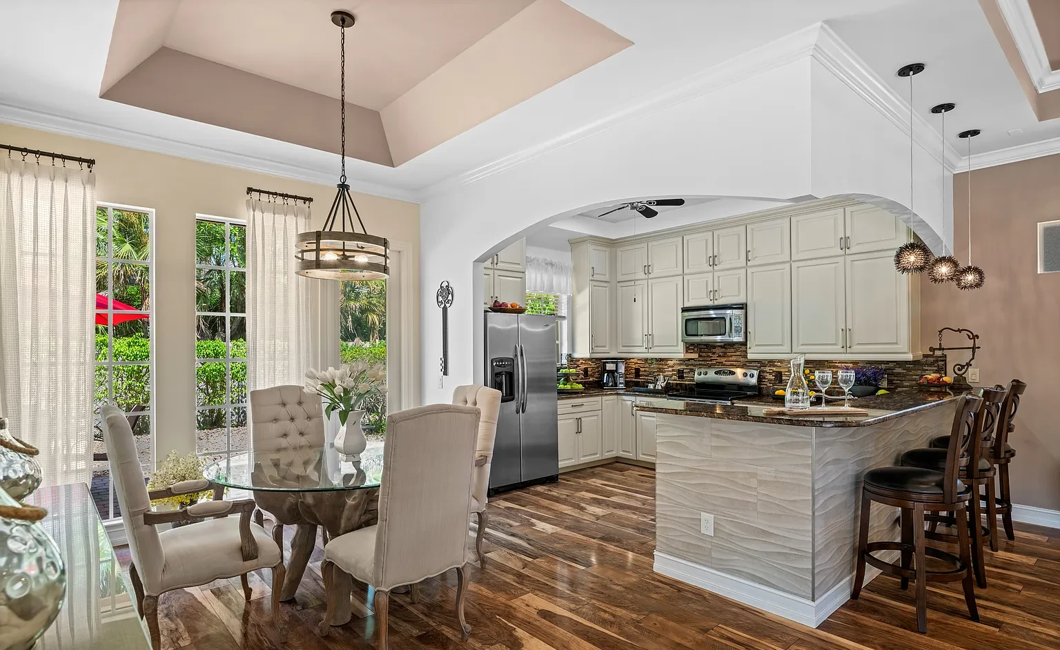 Inset Cabinetry With Transitional Or Estate Level Detailing Kitchen Remodel in Naples, FL by Cutting Edge Contractors project photo 8