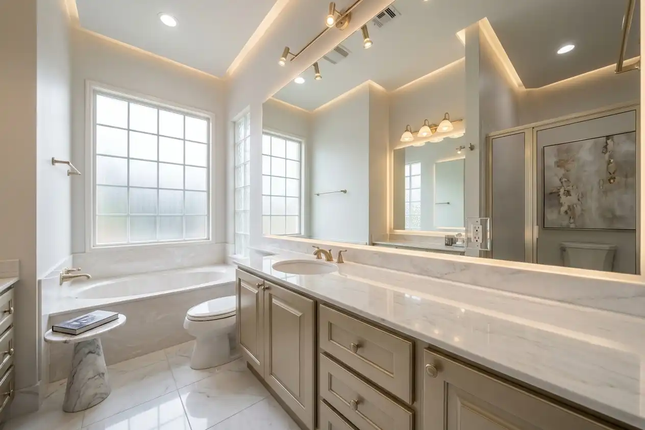 Island Walk bathroom remodel &mdash; Cutting Edge Naples FL