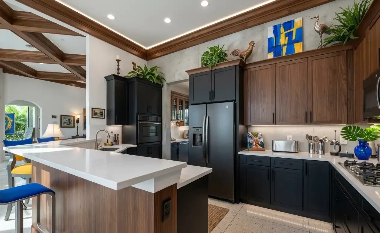 Transitional; Mediterranean To Transitional Kitchen Remodel in Naples, FL by Cutting Edge Contractors project photo 3
