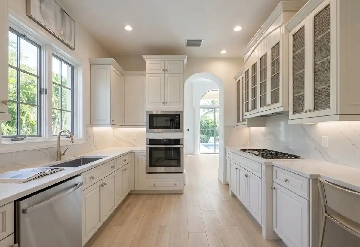 Transitional; Mediterranean To Transitional Kitchen Remodel in Naples, FL by Cutting Edge Contractors project photo