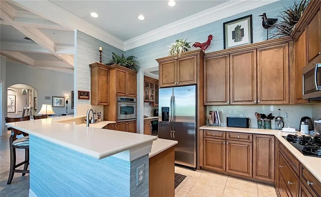 Transitional; Mediterranean To Transitional Kitchen Remodel in Naples, FL by Cutting Edge Contractors project photo 2