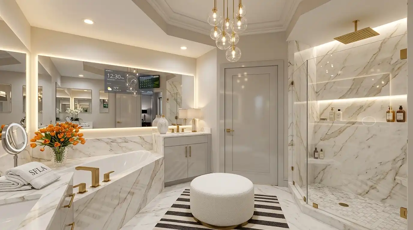 Miromar Lakes bathroom remodel &mdash; Cutting Edge Kitchen & Bath Estero FL
