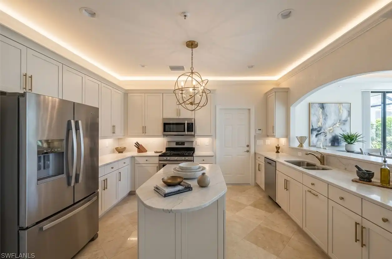 Tiburon kitchen remodel — Cutting Edge Kitchen & Bath Naples FL