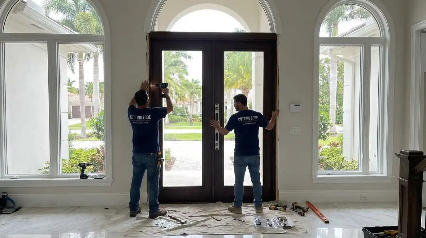 Door Install Cutting Edge Bonita Springs (1)