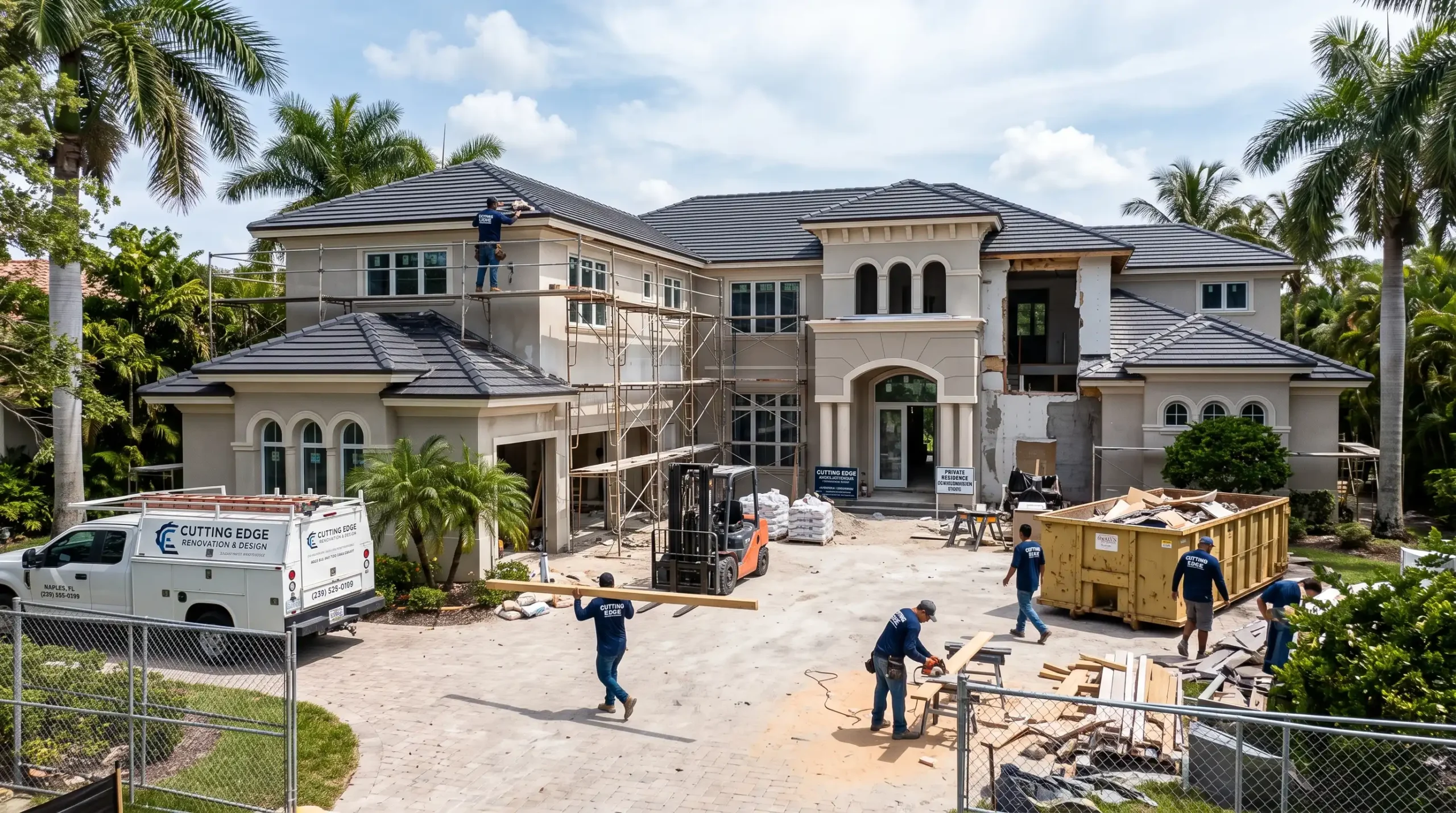 Full Home Renovation Bonita Springs FL — Structural Design-Build — Remodel by Cutting Edge