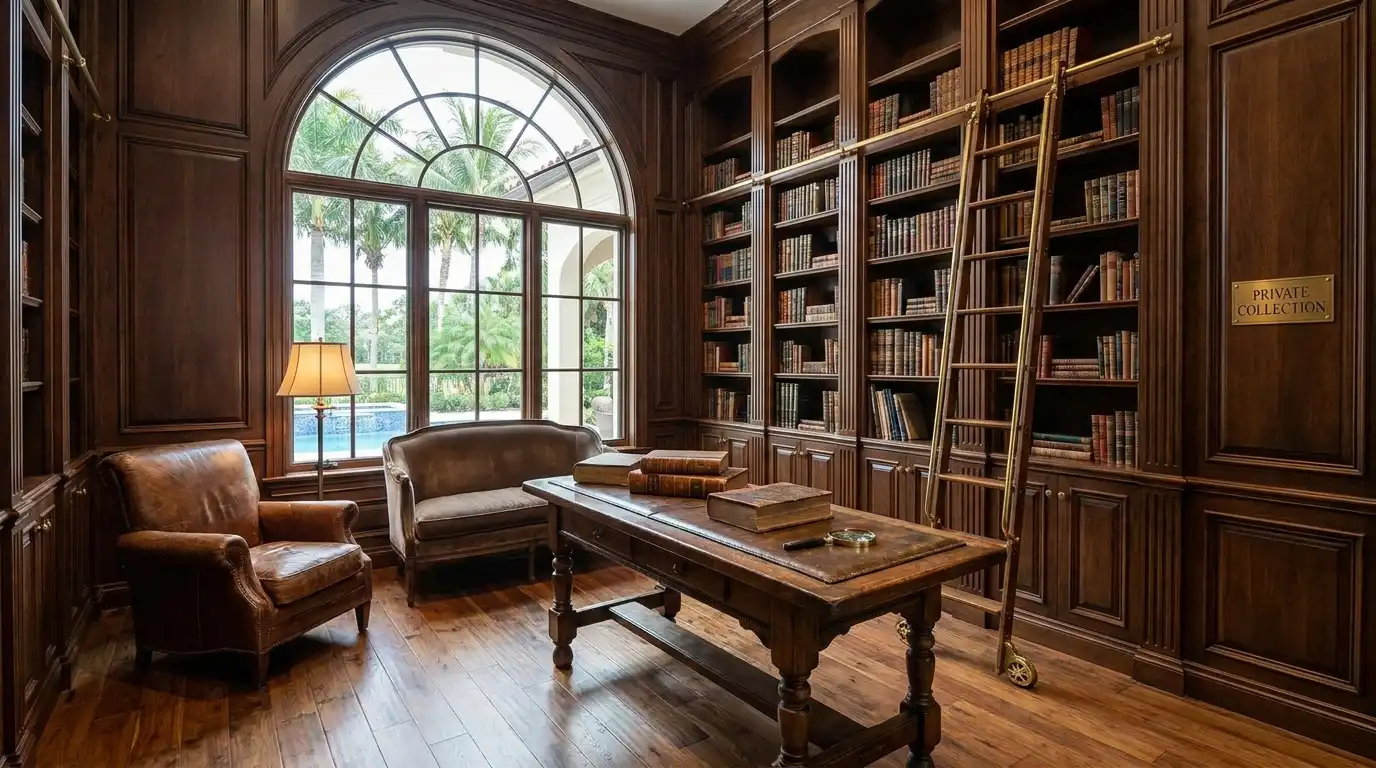 Home Library by Cutting Edge Bonita Springs (1)
