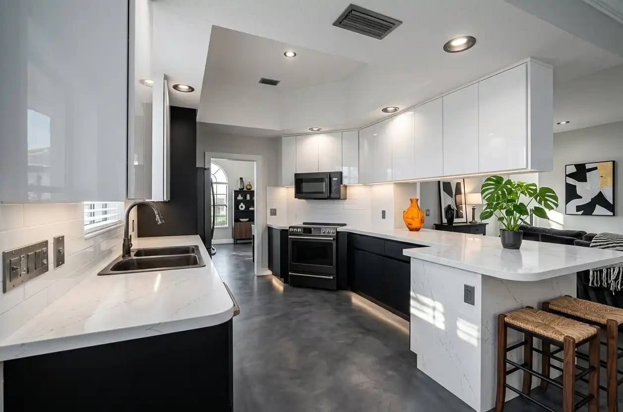 Island Walk kitchen remodel — Cutting Edge Naples FL