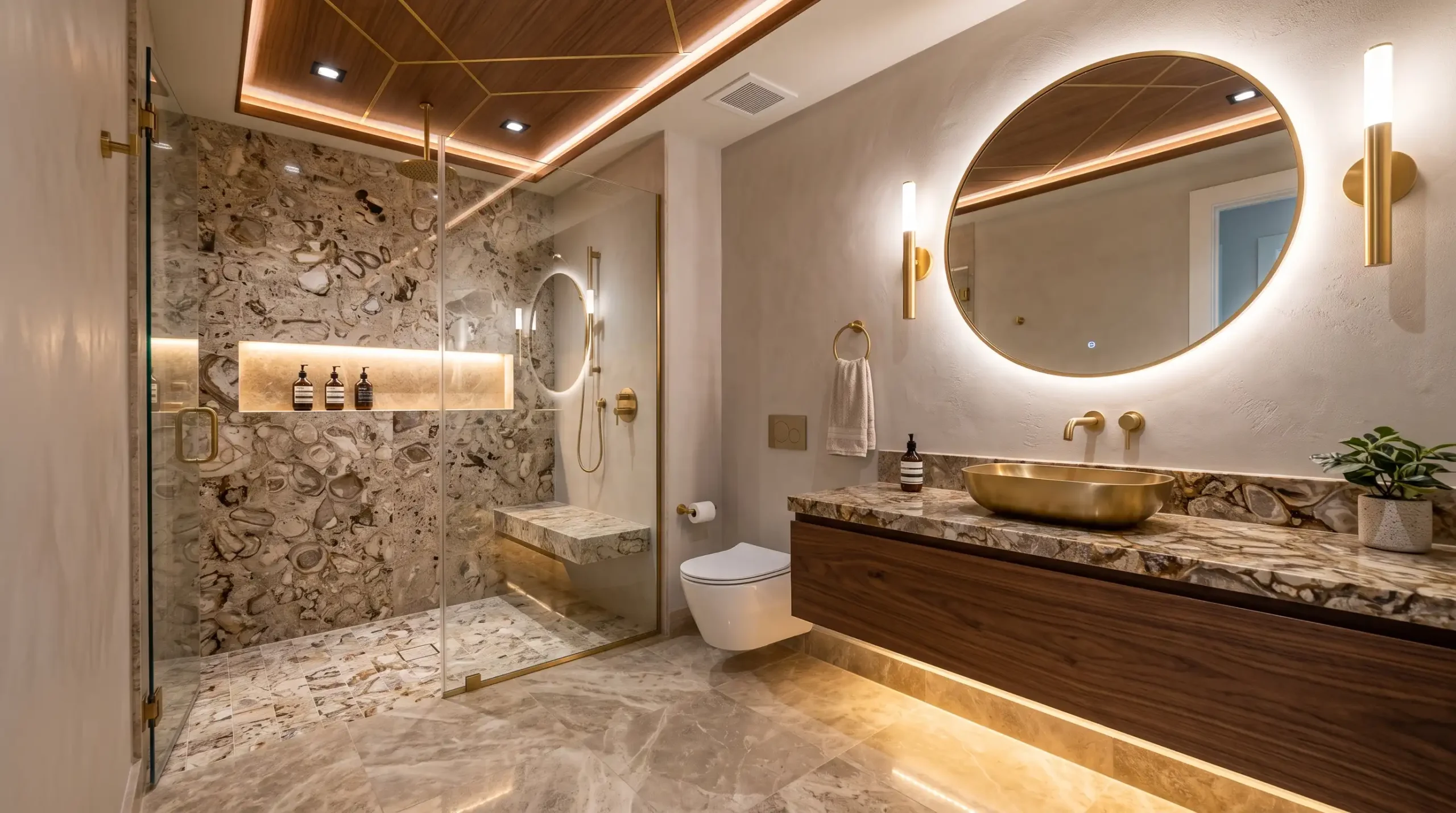 Small Bathroom Remodel Bonita Springs FL — Guest & Powder Baths — Remodel by Cutting Edge