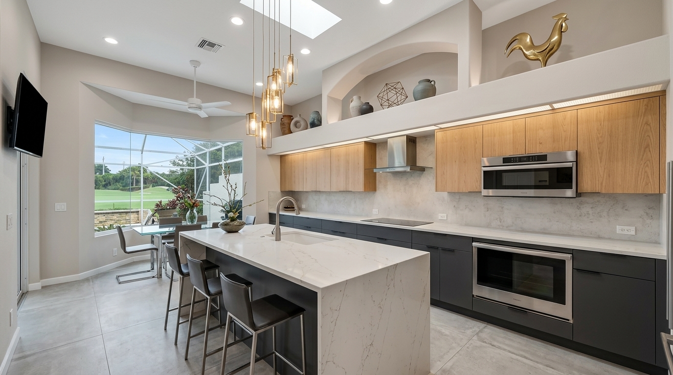 Talis Park kitchen remodel — Cutting Edge Kitchen & Bath Naples FL