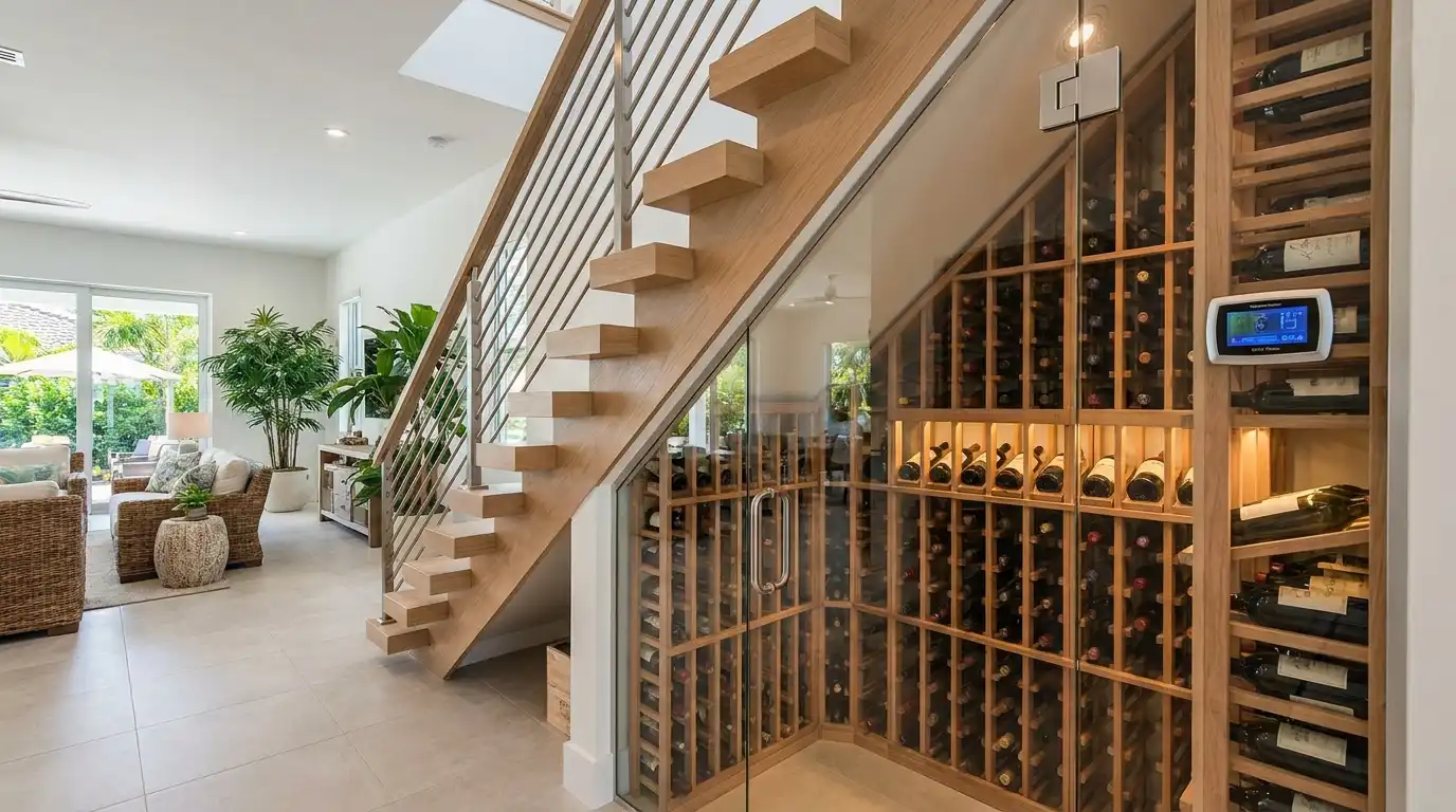 Wine Display Cellar Cutting Edge Bonita Springs (4)