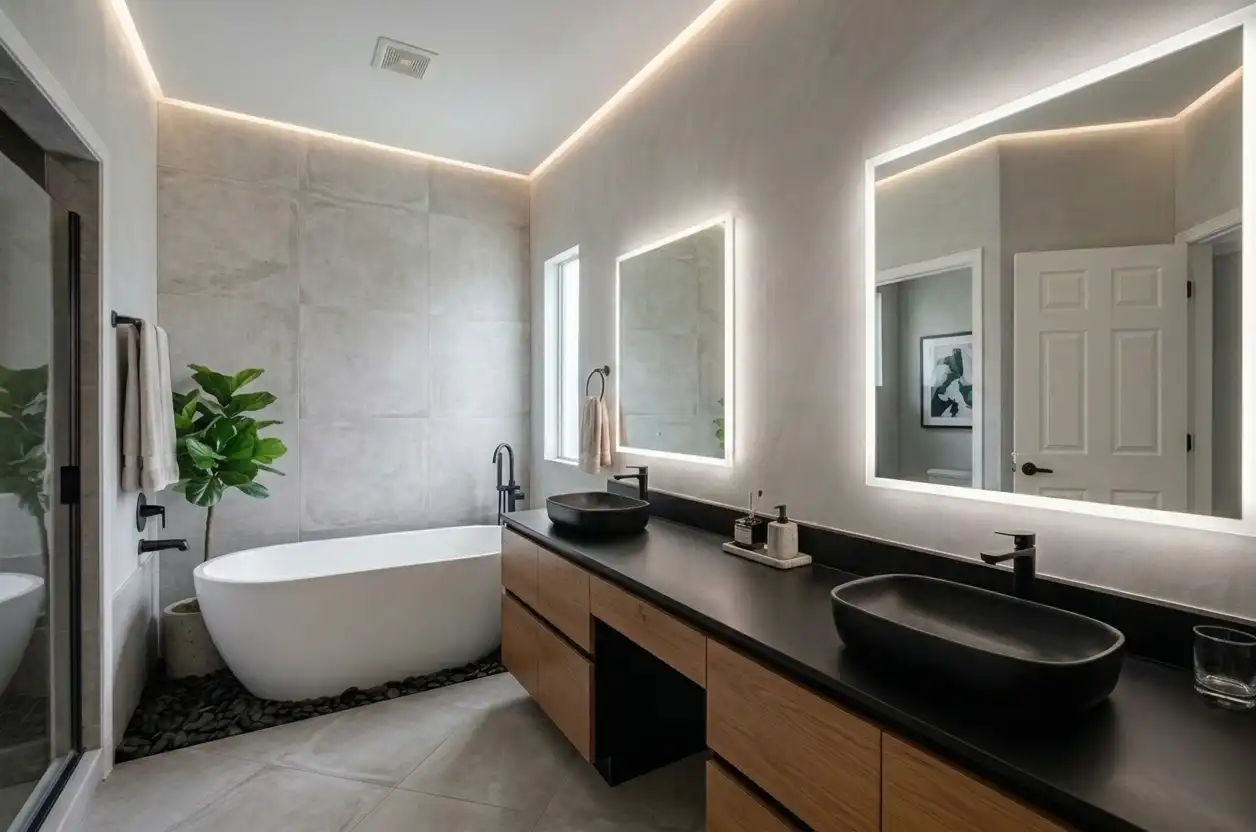 Wyndemere bathroom remodel &mdash; Cutting Edge Naples FL