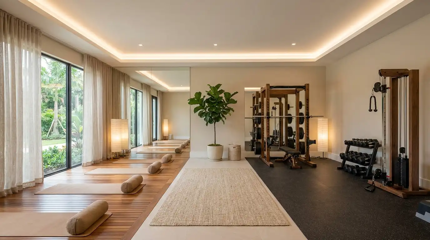 Home Gym & Yoga Room Ideas Bonita Springs FL — Spare Bedroom Conversions — Remodel by Cutting Edge