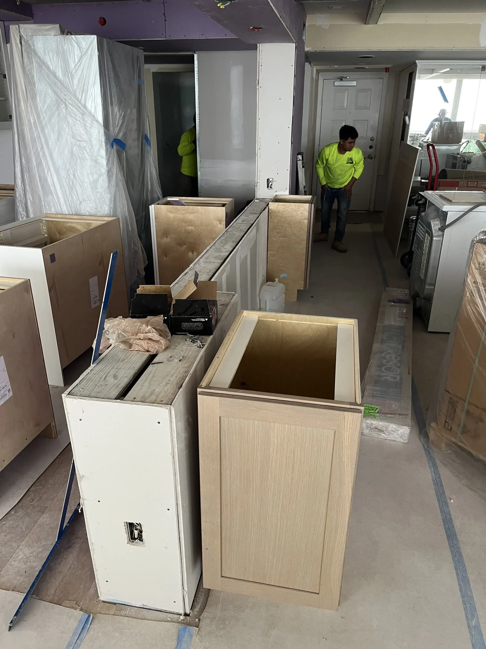 St. Nicole and Cutting Edge Setting Cabinets